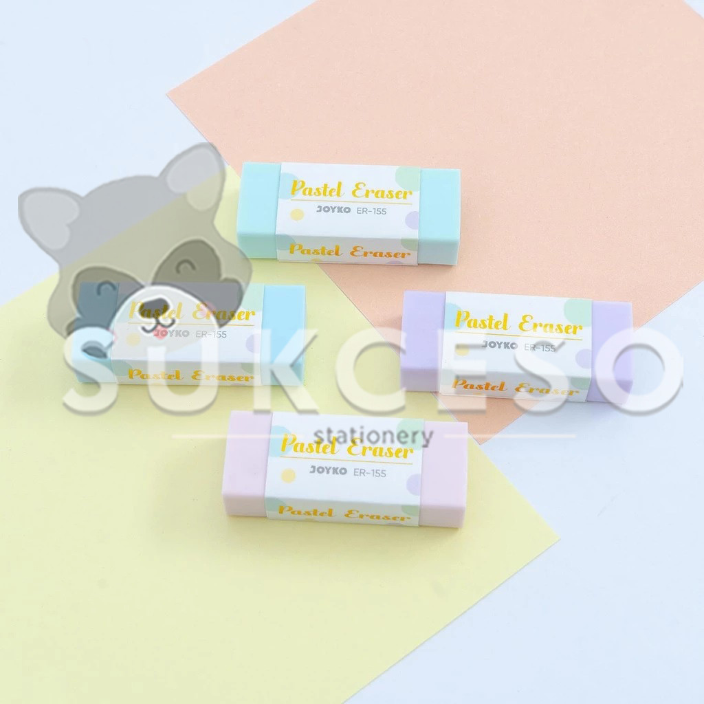 

JOYKO ER-155 Pastel Color Eraser - Penghapus Pensil SATUAN Murah