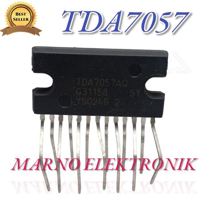 MR ELECTRO IC TDA7057QA TDA 7057QA TDA7057 TDA 7057 QA ASLI ORI PART