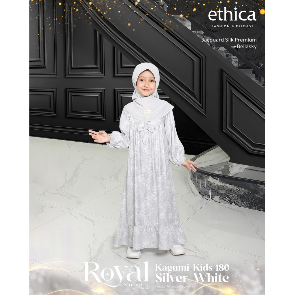 Gamis Anak Sarimbit Lebaran Bahan Silk Kagumi Kids 180 By Ethica