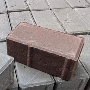 paving bata , paving hidrolik, paving press, paving blok paving block - Merah GS