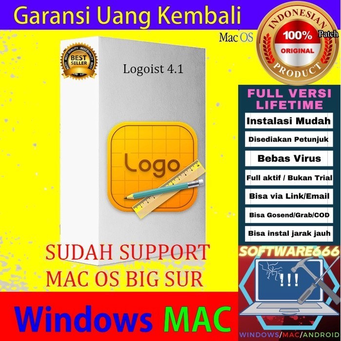 Software Membuat Logo: Logoist 4.1 [Mac] - SOFTWARE - APLIKASI - PC