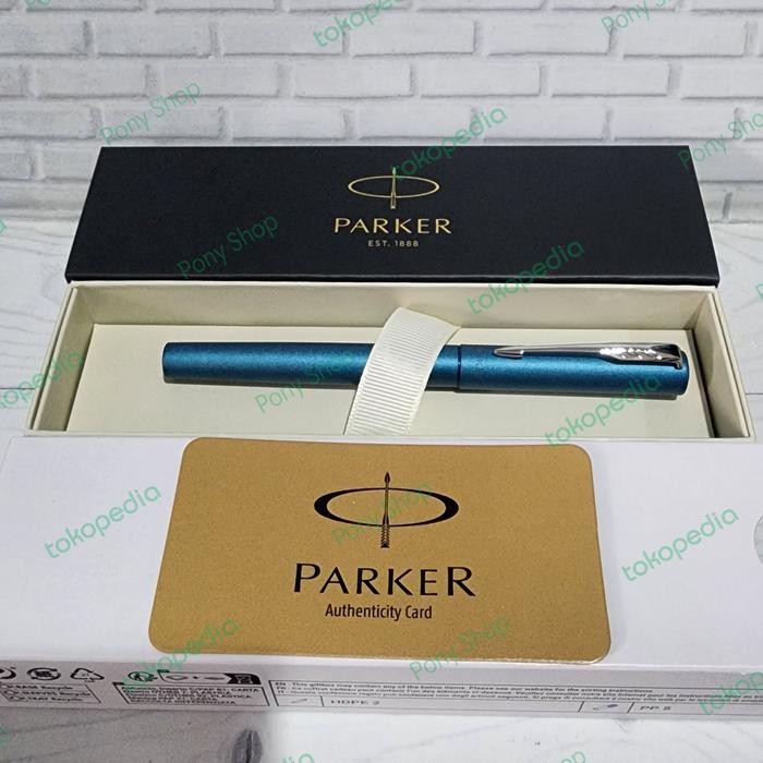 

Pen Parker Original Vektor XL / Vector XL Roller Ball - Teal by Radhiant official