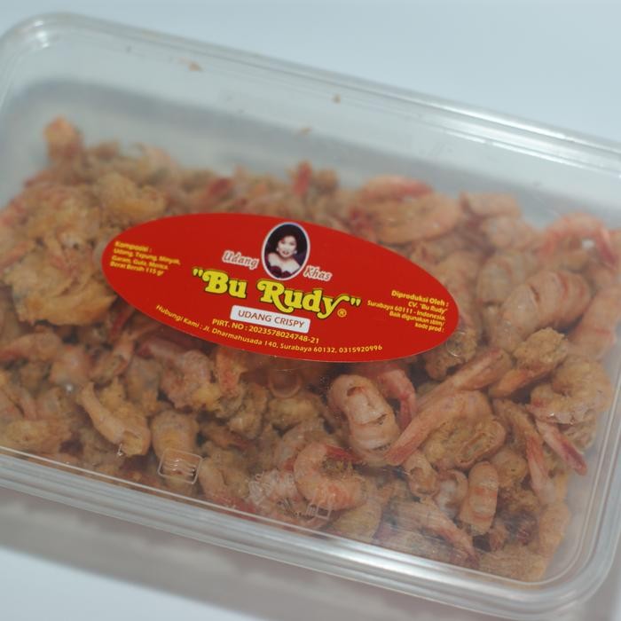 

Udang Crispy Besar Bu Rudy 115 gr – Oleh-Oleh Khas Surabaya - kotak Terlaris