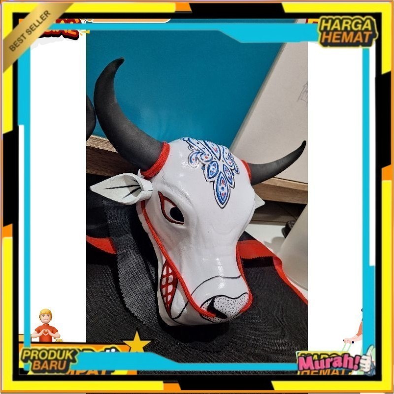 MAINAN BANTENGAN MBEROT PUTIH /MAINAN ANAK ANAK BANTENGAN BANTENGAN MBEROT KRS %