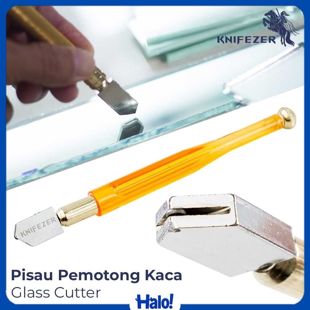 

KNIFEZER Pisau Pemotong Kaca Glass Cutter Diamond Cutting Tool - L9