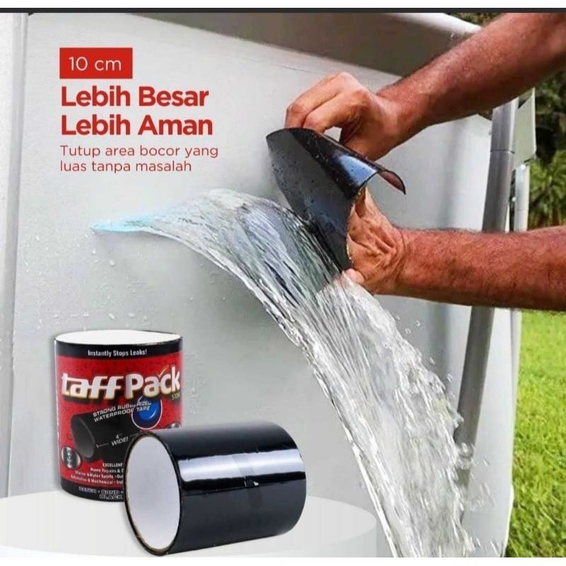 lakban anti bocor waterproof leak repair tape lebar 10 cm x 150 cm