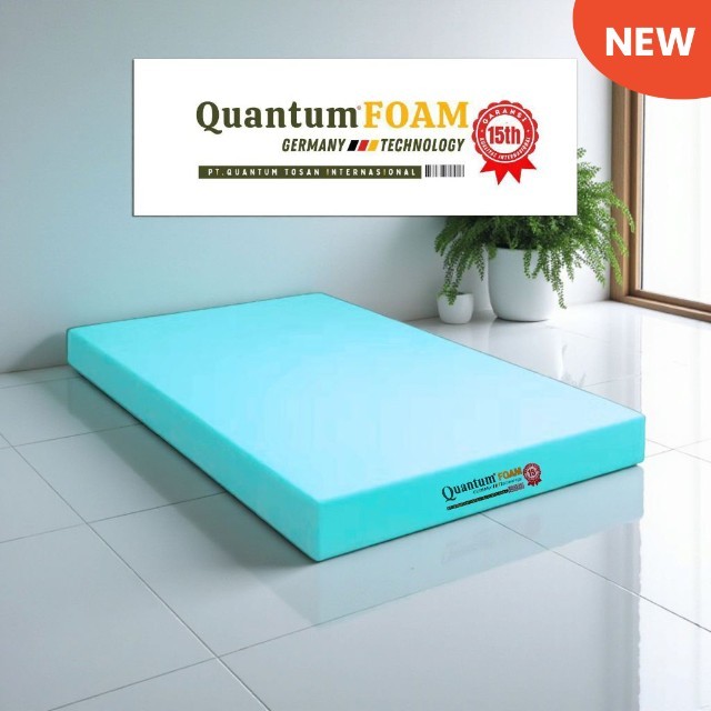 KASUR BUSA QUANTUM D22 TEBAL 20CM GARANSI 15 TAHUN KASUR BUSA SPON KASUR LANTAI KASUR BAYI SPRINGBED