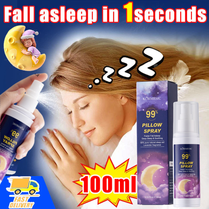 Sleep Spray Deep Sleep Semprotan Tidur Nyenyak Pillow Mist Tidur Pulas Ampuh Sleep Spray aromatherap