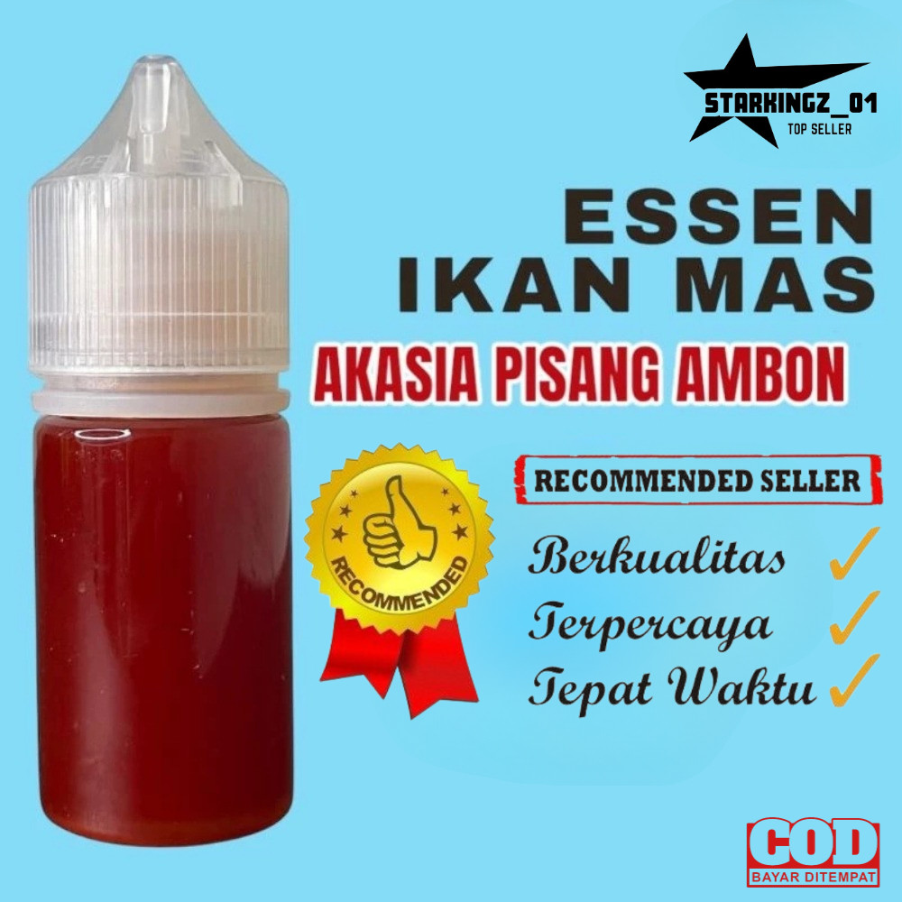 Terlaris Esen Ikan Mas Original Pisang Ambon ESSEN OPLOSAN AKASIA PISANG AMBON UMPAN IKAN MAS ANTI B