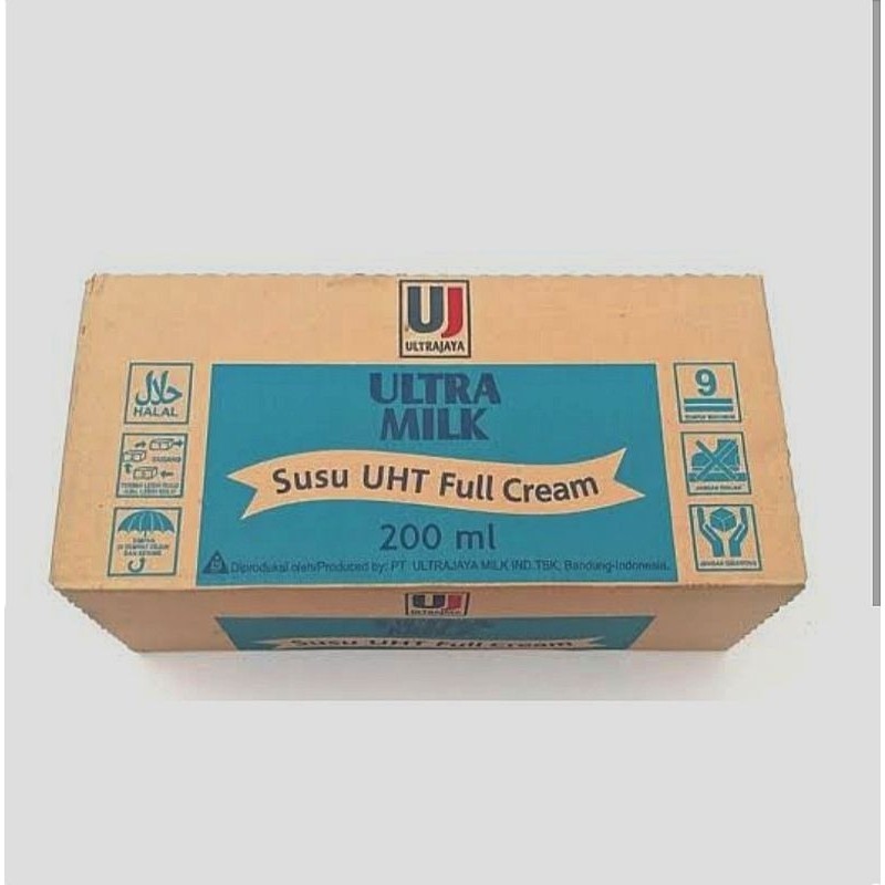 

Susu Ultra Milk 200ml BIRU 1 Karton isi 24