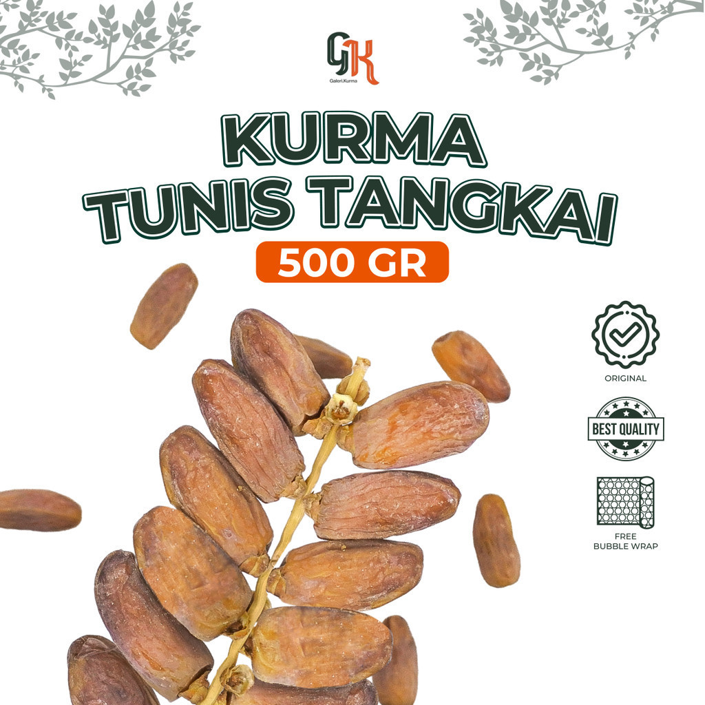 

Kurma Tunisia Tangkai / Kurma Tunis Tangkai 1 Kg / Kurma Tangkai Tunisia 500Gr