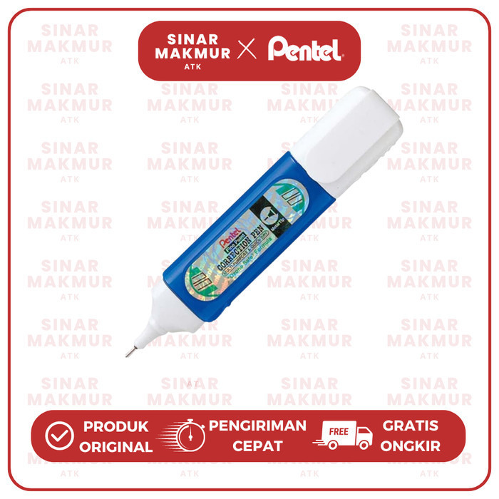 

Correction Pen/Correction Fluid/Tipex Cair Gepeng Pentel ZL31W (Pcs)