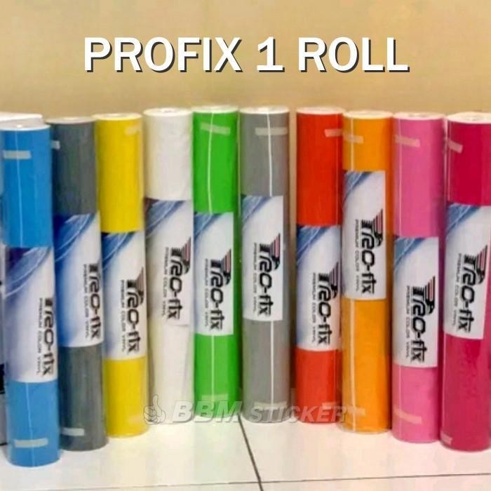 SKOTLET 1 ROLLDOFF MATTE STIKER MOTOR MERK PROFIX 1 ROLL UKURAN   45CM X 15 METER SKOTLET VINYL WARN