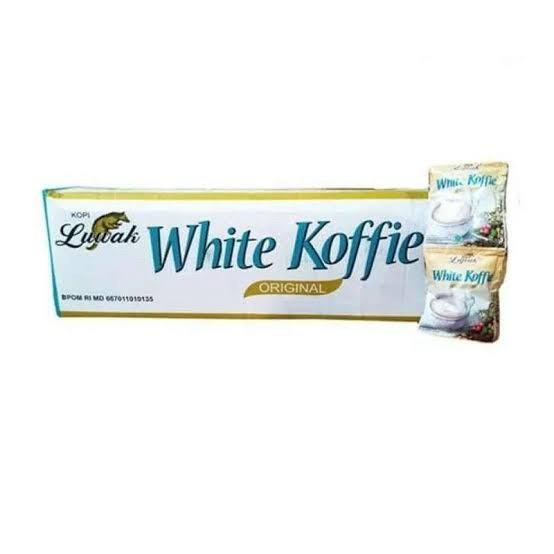 

Kopi Luwak White Koffie / White Coffee / 1 Dus / 20 Renceng / 200Pcs