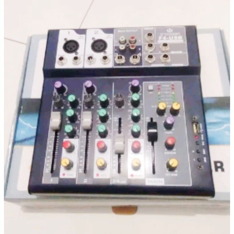 4 Channel Live Mixer F4 USB