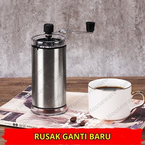 

Alat Penggiling Kopi Manual Coffee Grinder Adjustable Foldable