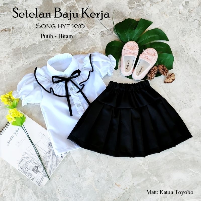 seragam sekolah song hye kyo/seragam sekolah anak tk dan paud/baju sekolah anak tk/seragam sekolah a