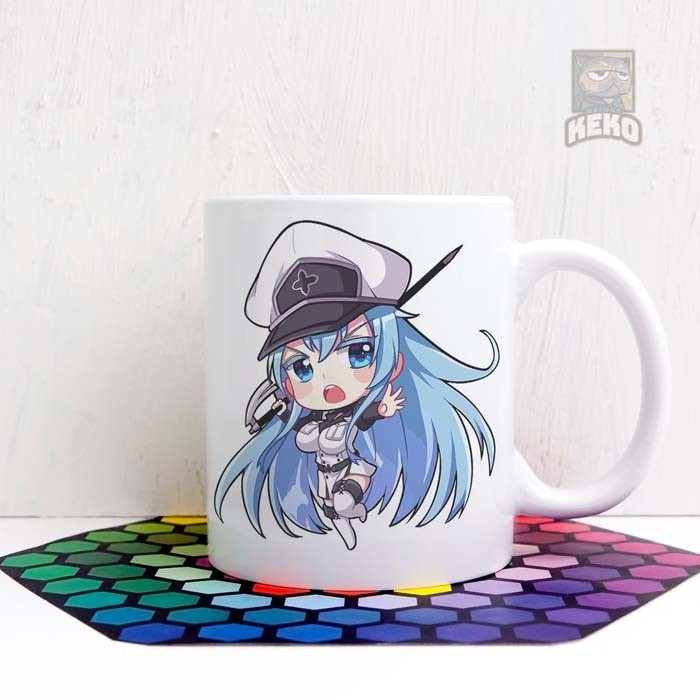 Mug Anime Esdeath Chibi Keko