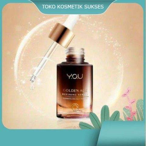 Y.O.U GOLDEN AGE REFENING SERUM | serum wajah Y.O.U