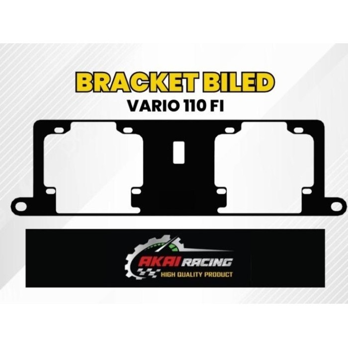 [ Bisa COD ] Breket Lampu Biled Projie Led Hid 2.5 Motor Vario 110 Fi