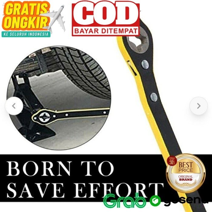 GRUTO / KUNCI DONGKRAK JACK UNIVERSAL ORIGINAL DM