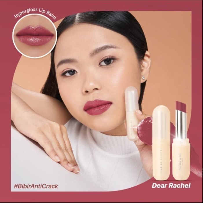 LL Dear Me Beauty Hypergloss Lip Balm Rene/Lala/Lia/Winna/Sonya 3.5ml - Dear Rachel