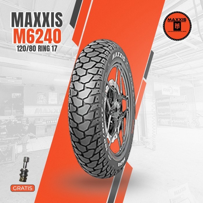 Ban Motor MAXXIS ON-OFFROAD 120/80 Ring 17 Tubeless