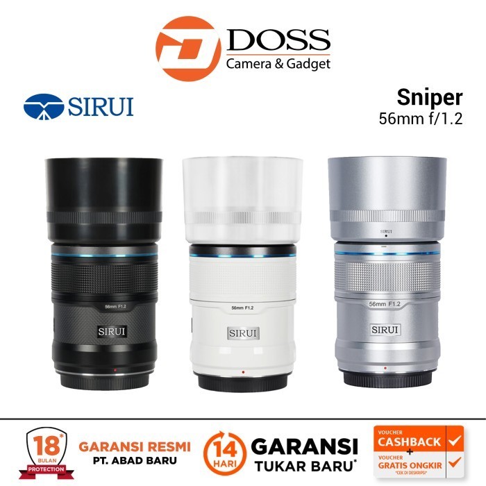 Sirui Sniper 56mm f1.2 APS-C Autofocus Sirui 56 mm f/1.2