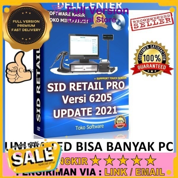 Beli 2 Gratis 1 Kasir SID Retail Pro Terbaru Dan Premium Kasir Toko POS Full Verison . For Pc And Wi