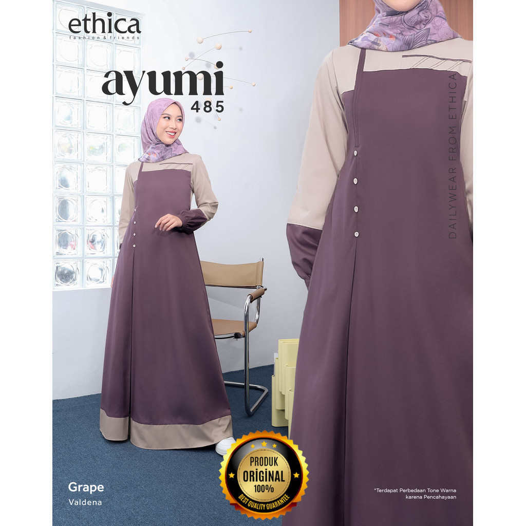 Thanaya Collection - Gamis Dewasa Ayumi 485 By Ethica
