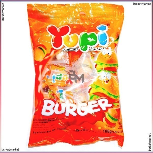 

YUPI MINI BURGER 108 GR PERMEN