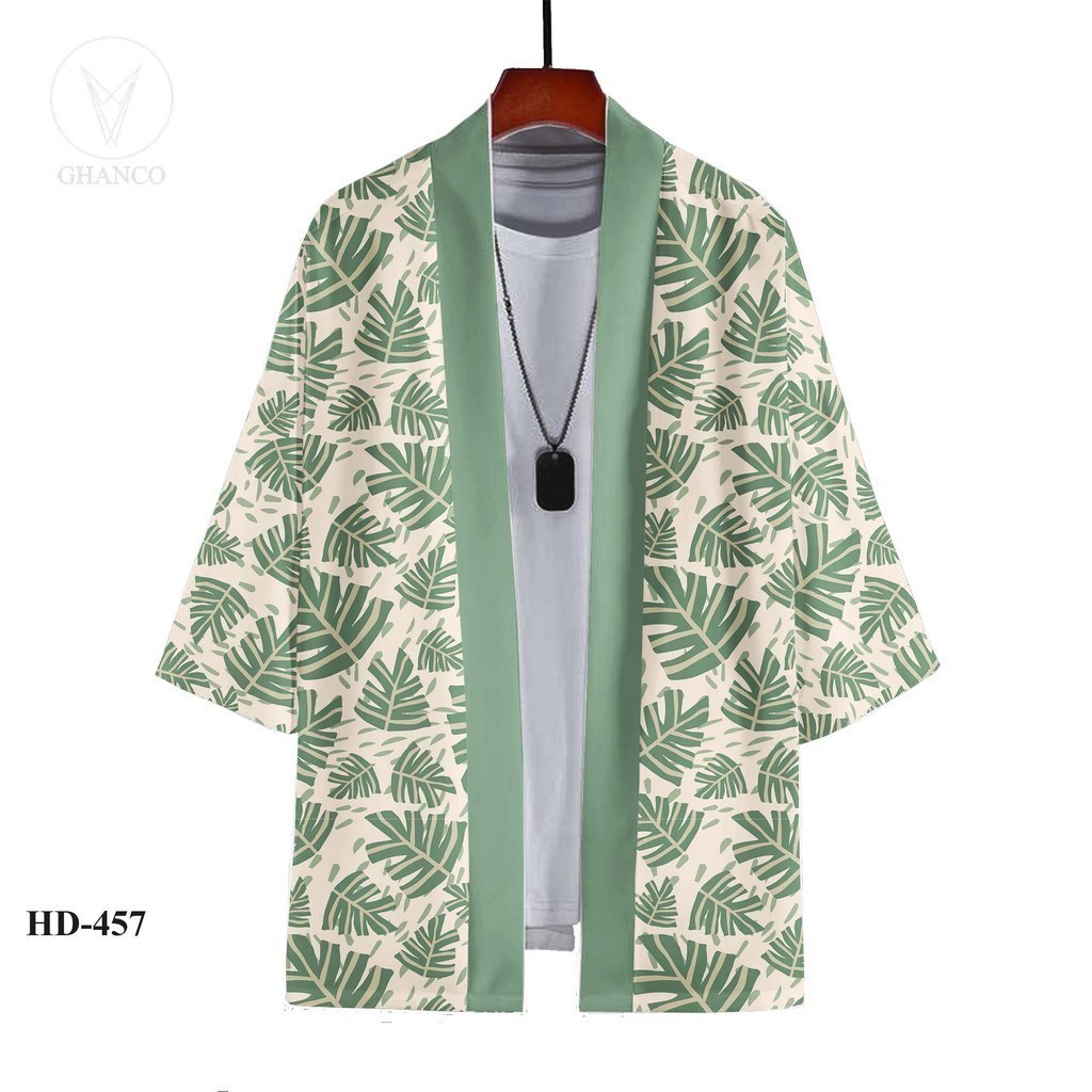 kimono Outer wanita pria outer blazer motif korean dan jepang
