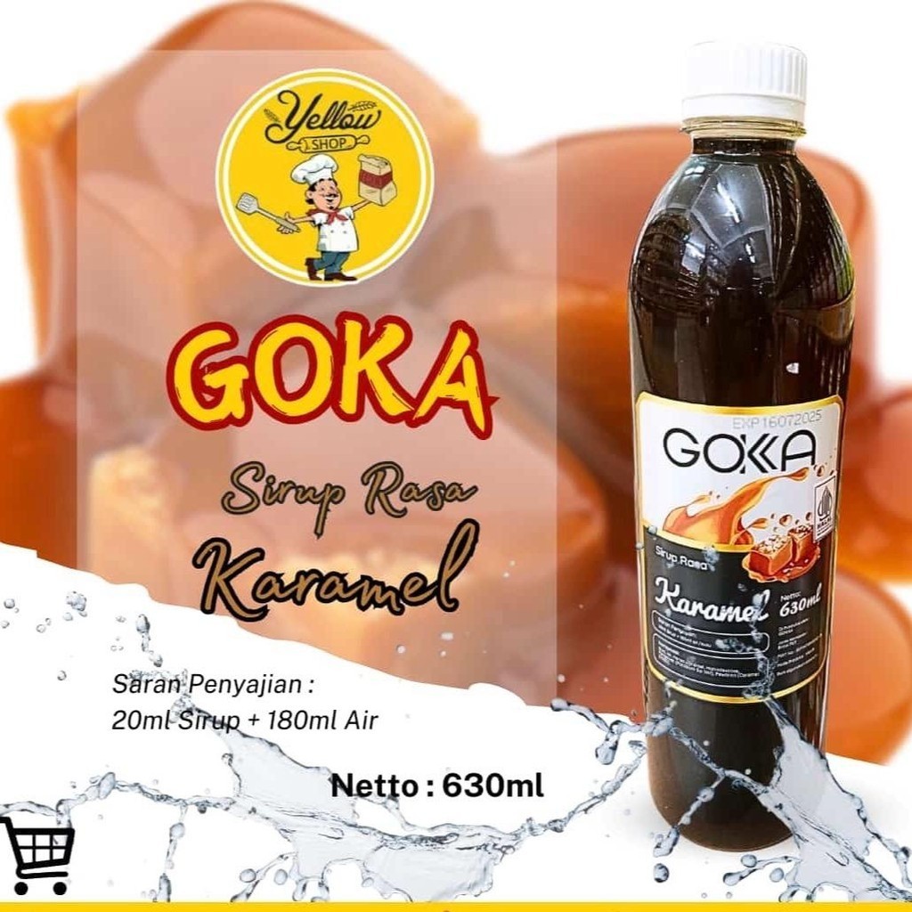 

SIRUP GOKKA MINUMAN KEKINIAN 630ml