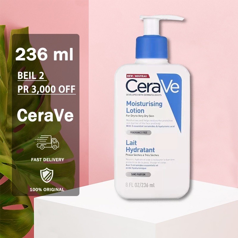 236ML CeraVe Moisturising Lotion 236ml ~CeraVe Moisturizer CeraVe Daily Moisturizing Lotion CeraVe B