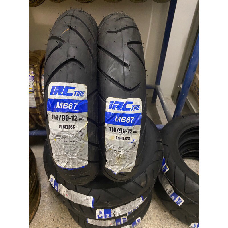 Ban Scoopy Depan Belakang IRC 100/90-12 110/90-12 Tubeless Scoopy Ring 12 Ban Donat Scoopy
