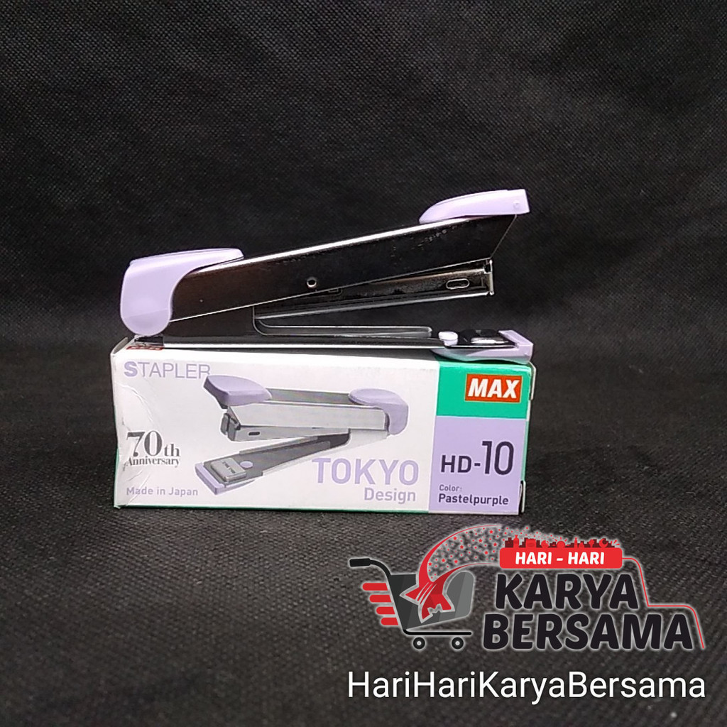 

STAPLER TOKYO DESIGN MAX HEKTAR HD-10 PURPLE 1'S