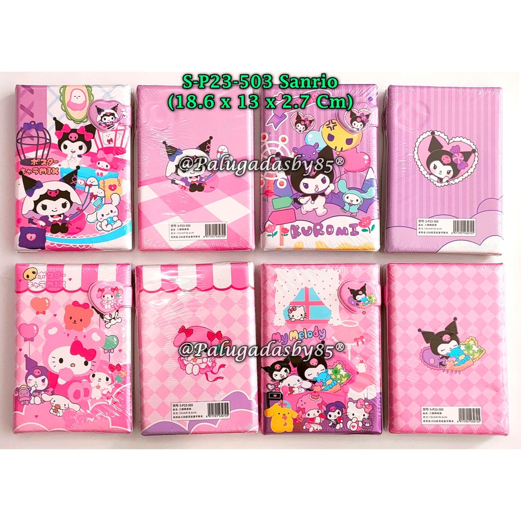 

(1 Biji) Buku Diary Magnet Sanrio A5-102 PU Leather 18.6 x 13 x 2.7 Cm / Diary GXIMP S-P23-503