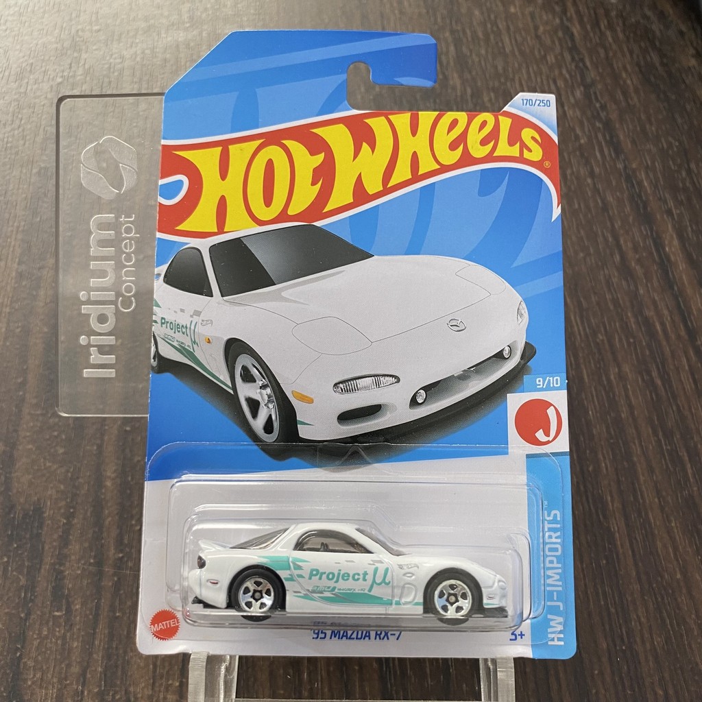 Hot Wheels 95 Mazda RX-7 Putih Original Hotwheels