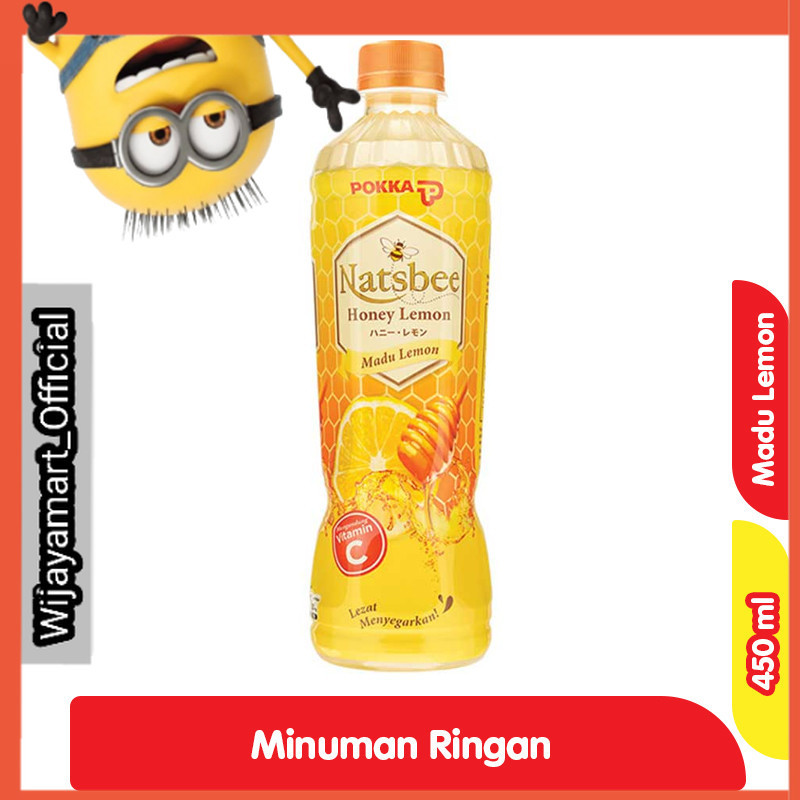 

Pokka Natsbee Minuman Madu Lemon 450 ml