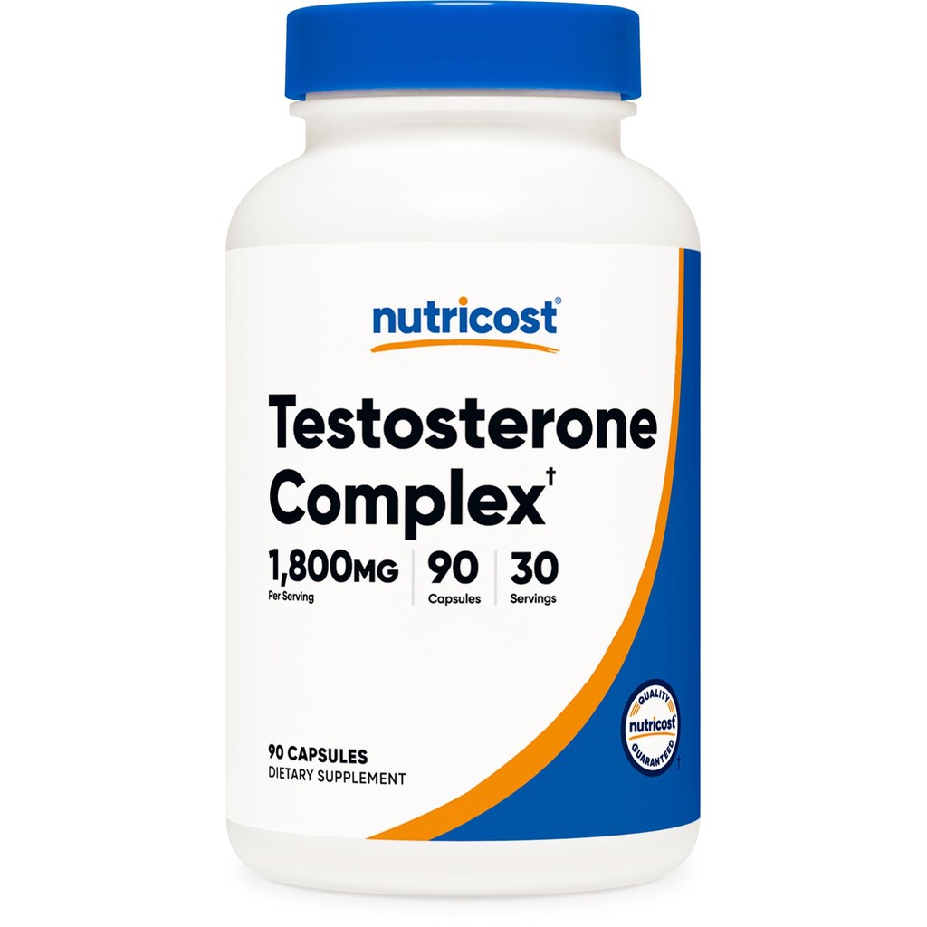 Nutricost Testosterone Support Complex (90 Capsules) -1800mg Per