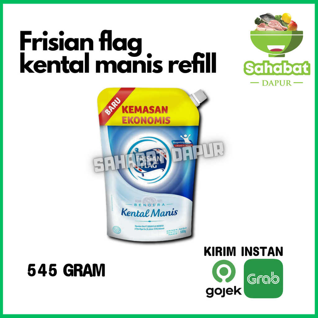 

Frisian Flag Kental Manis Putih Kemasan Refill - Sahabatdapur