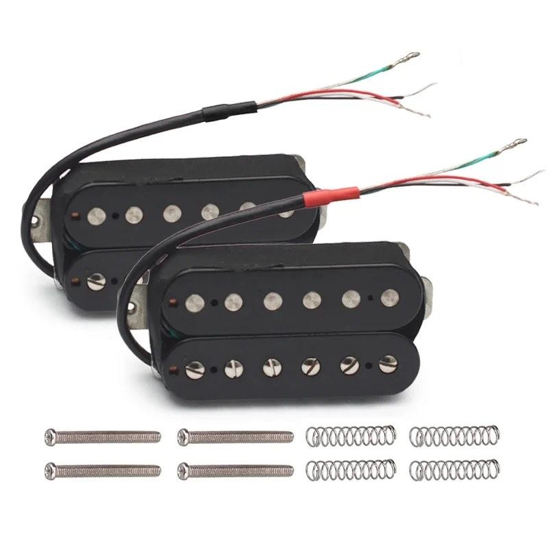 Humbucker Alnico 5 Electric Guitar Pickup Humbucker Double Coil Pickup Alnico V Guitar parts Black