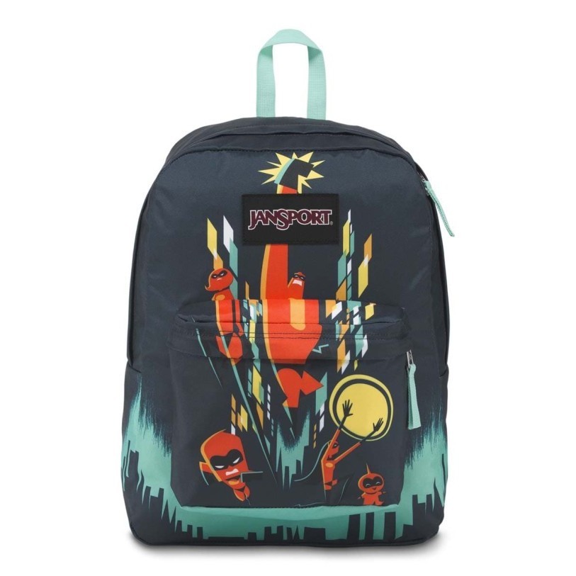 Tas JanSport High Stakes Incredibles Family City Scape