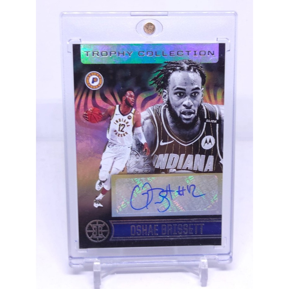 ORIGINAL Kartu Basket Illusion Oshae Brissett PACERS RC AUTO -VERYRARE