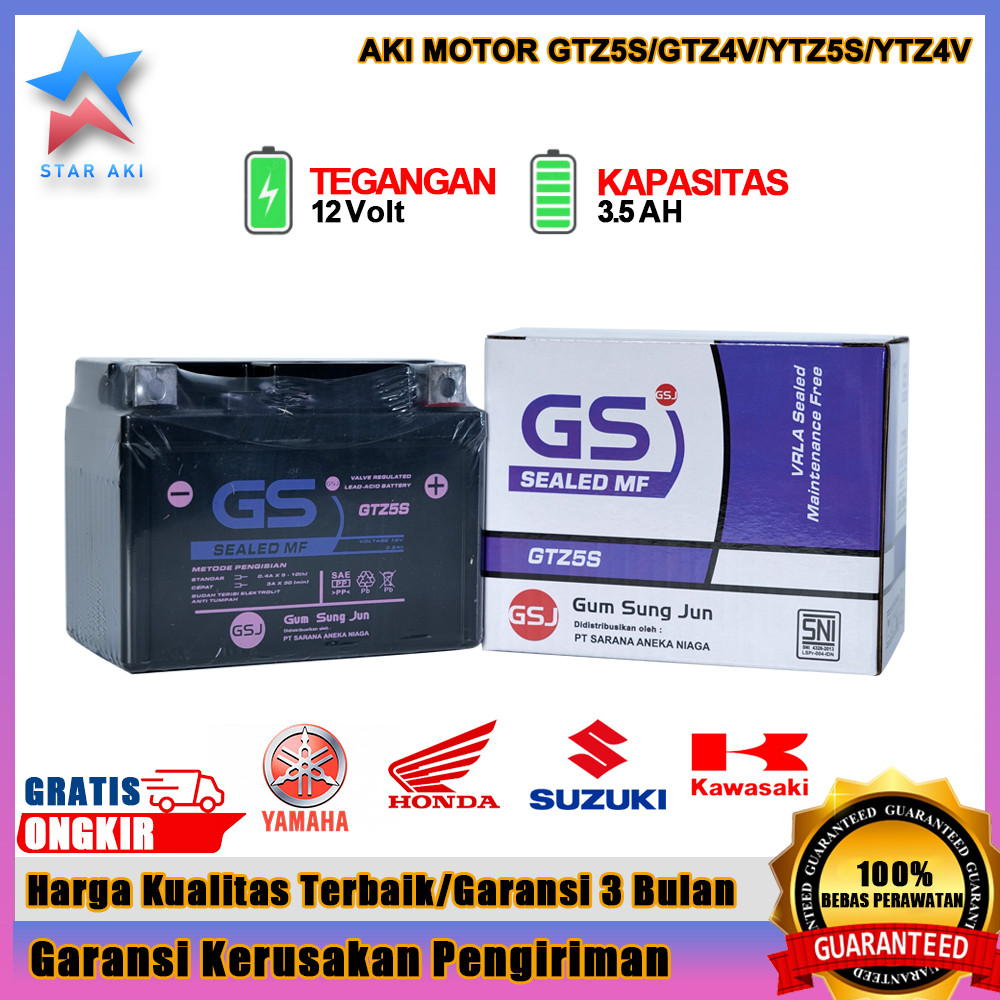 Aki Motor Yamaha Mio m3 Mio soul Mio J  Mio soul GT Mio GT Mio z Mio gear Aki Kering MF ACCU Kering 