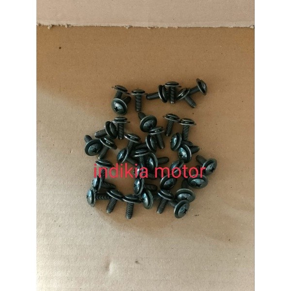 baut baud body yamaha ukuran drat 10 obeng hijau Jupiter z vega new F1zr crypton Jupiter mx vega lam