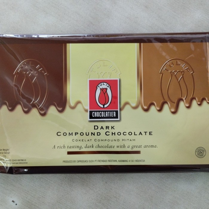 tulip dark compound chocolate 1kg