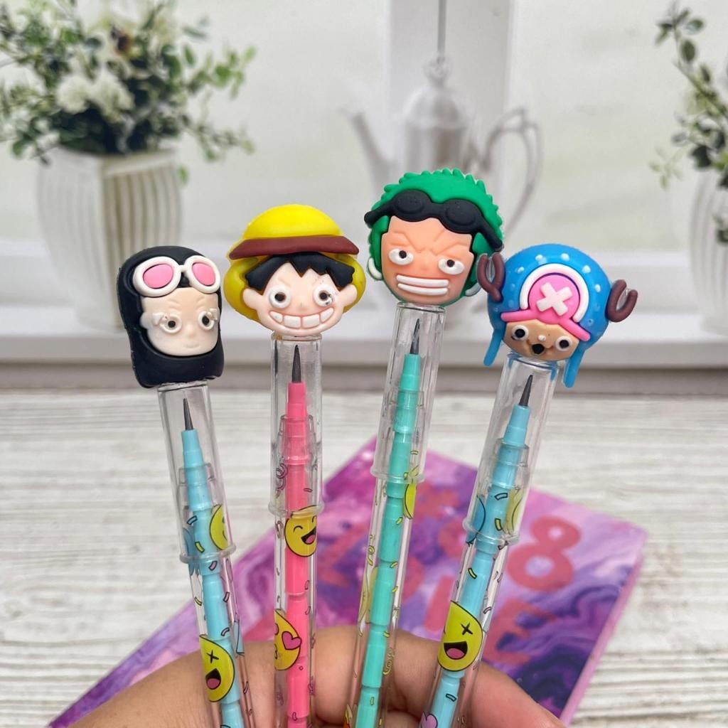 

Pensil Susun One Piece Cute Lucu Harga Super Murah Imut Unik Alat Tulis Sekolah Anak Kekinian Kualitas Terbaik Bisa Grosir dan COD