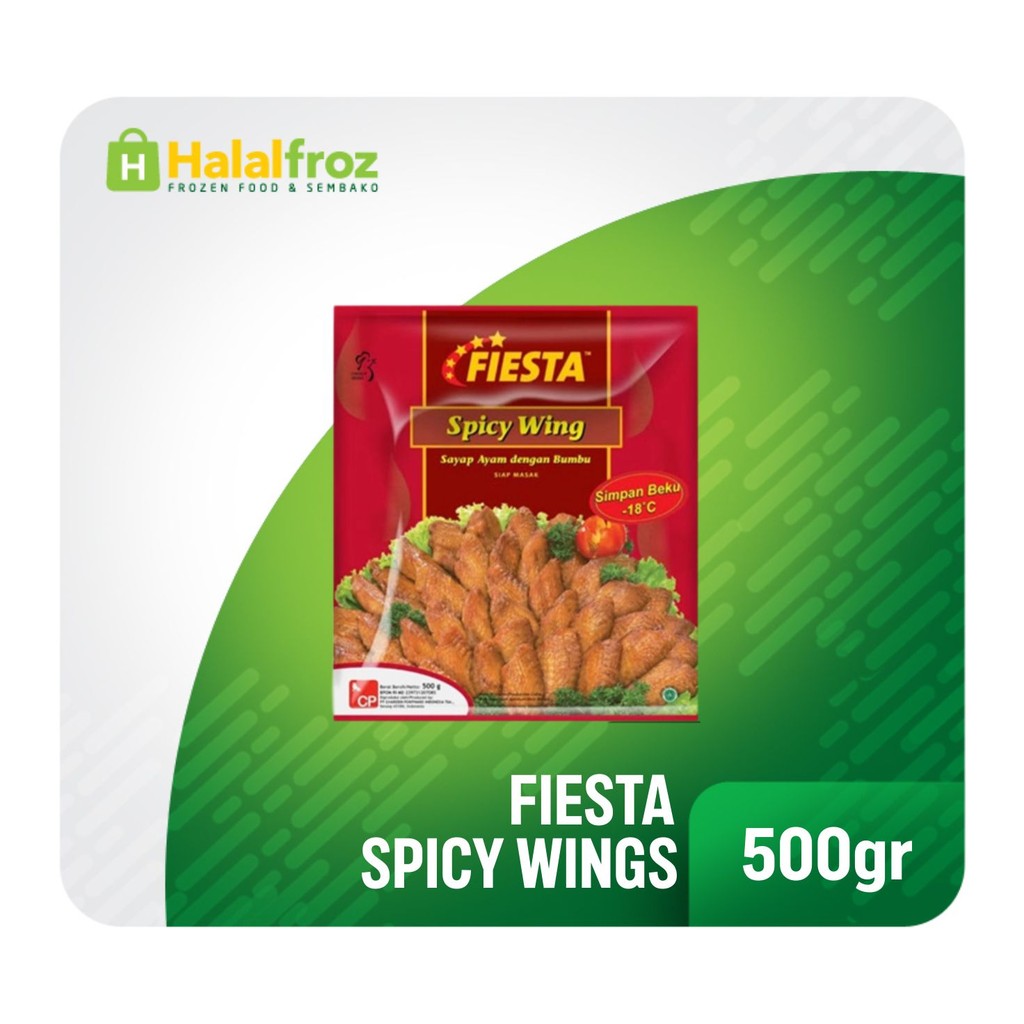 

Spicy Wings Fiesta 500 gramGosend Ready, Paling murah, Terlaris