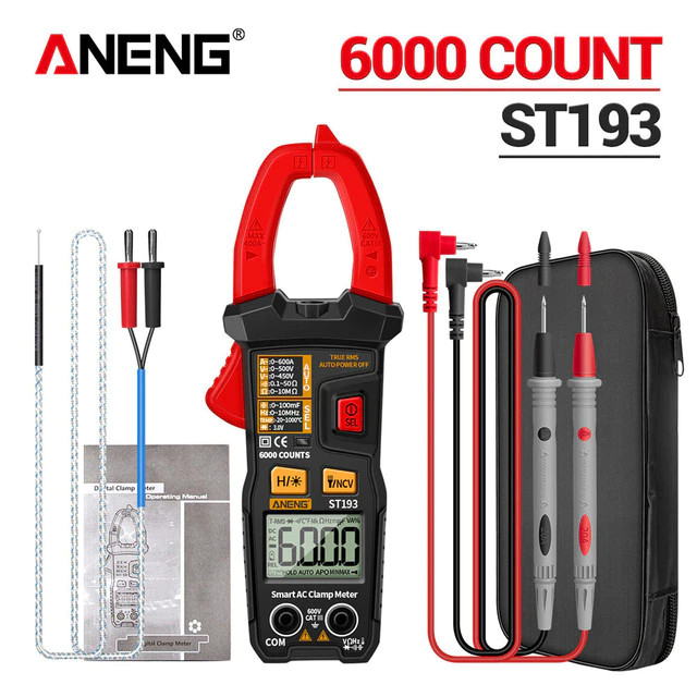 ANENG Digital Multimeter Voltage Tester Clamp - ST193